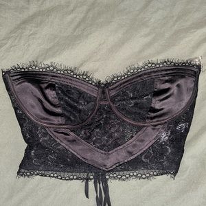 Nasty Gal Lace Corset Top